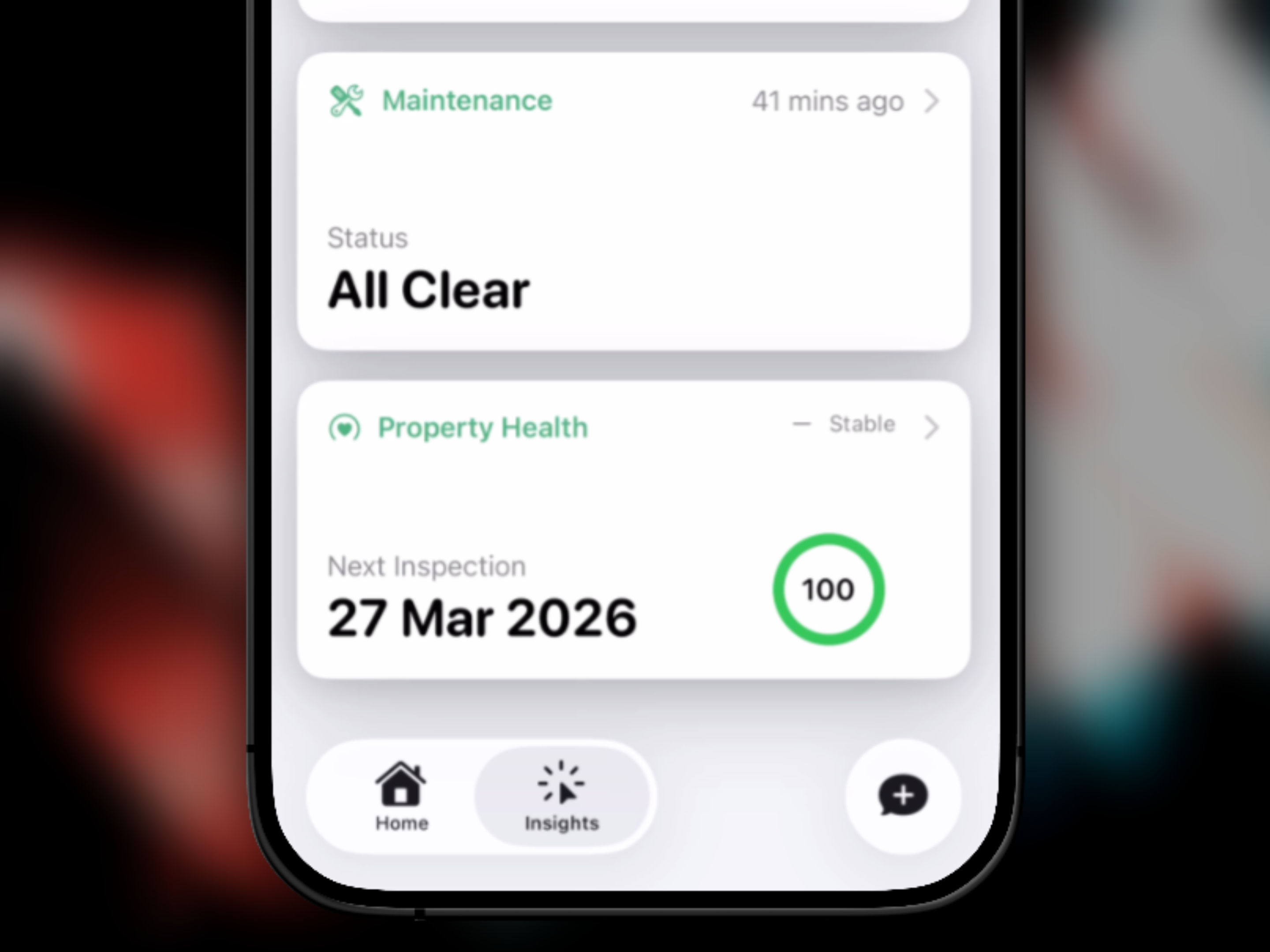 Propero app AI maintenance diagnosis showing repair responsibility for landlords and tenants
